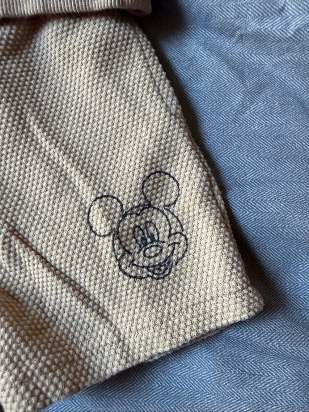 DIsney Baby Toddler SS Hoodie  & Shorts Set Bundle- Mickey and Pooh 18MO